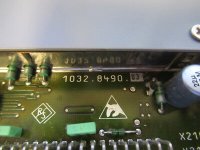 BOARD for ROHDE & SCHWARZ EMI TEST RECEIVER REFERENCE RF 1032.8490.03 &4B-A-79