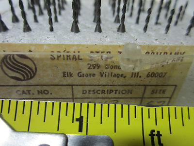 TOOLS SPIRAL DRILLS ?? AS IS  BIN#33