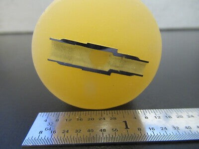 METALLOGRAPHIC SPECIMEN WELDING SAMPLE EDUCATIONAL STUDY AS PICTURED &A9-A-36