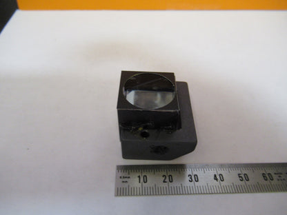 BAUSCH LOMB POL BEAM SPLITTER PRISM OPTICS MICROSCOPE PART AS PICTURED Y3-A-103