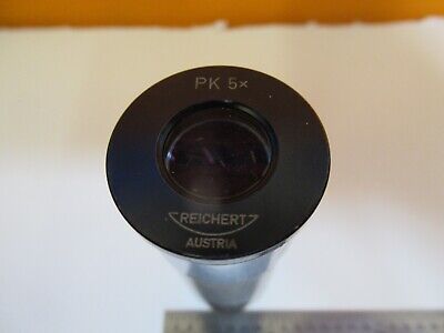 REICHERT AUSTRIA EYEPIECE PK 5X OPTICS MICROSCOPE PART AS PICTURED &1E-C-85