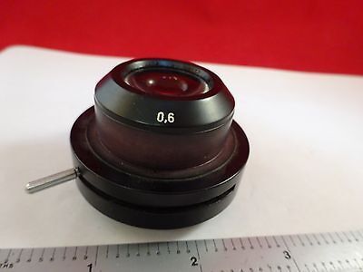 MICROSCOPE PART CONDENSER IRIS  OPTICS  #E2-A-13
