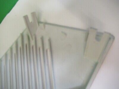 LEICA DMR PLASTIC COVER CORNER MICROSCOPE PART AS PICTURED &58-B-30