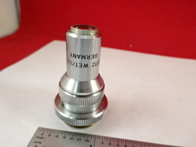 Microscope Part Ernst Leitz Wetzlar Germany Objective Utk L20 Optics B