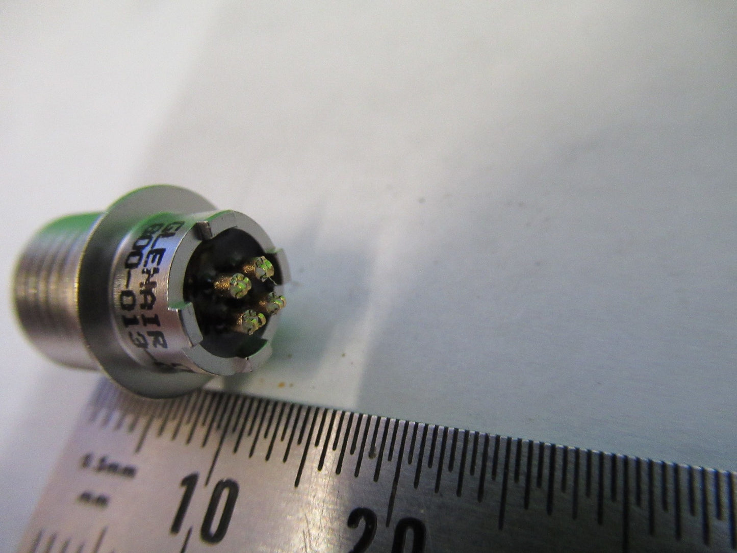 USED as removed GLENAIR CONNECTOR 800-013-03216-4PN AS PICTURED U8-A-115