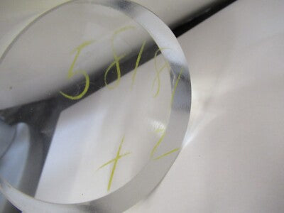 Optical Large Lens PlanO Convex unfinished Optic