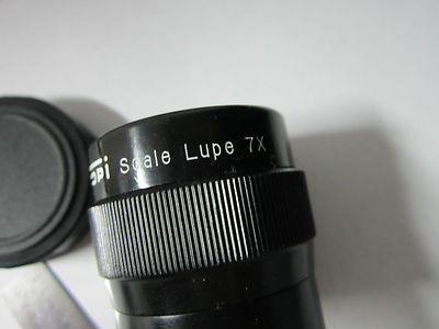 Optical Loupe Scale Lupe 7X Japan with Measuring Reticle Nice Optics