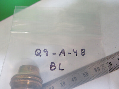 Antique Bausch & Lomb Brass Objective Lens Microscope Part