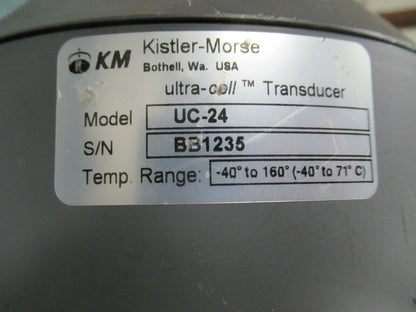 KISTLER MORSE ULTRASONIC SILO ULTRACELL UC-24  kHz WORKS OK AS PICTURED &TC-3