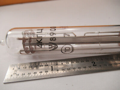 ANTIQUE RUSSIAN CRYSTAL GLASS PKG QUARTZ RARE ASSEMBLY RADIO AS PIC &F3-A-102