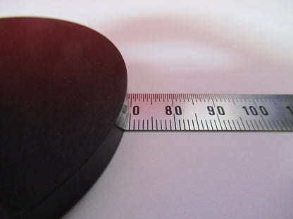 OPTICAL BLANK OPAQUE ALUMINUM ANODIZED DISC LASER OPTICS AS PICTURED Q2-24