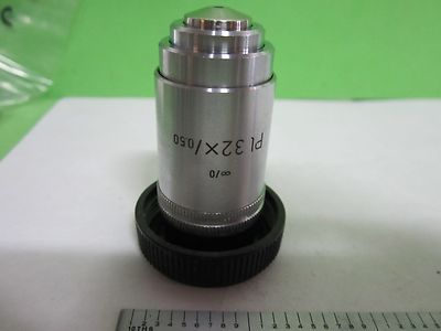 Microscope Part Objective Ernst Leitz Pl 32X Germany Infinity Optics