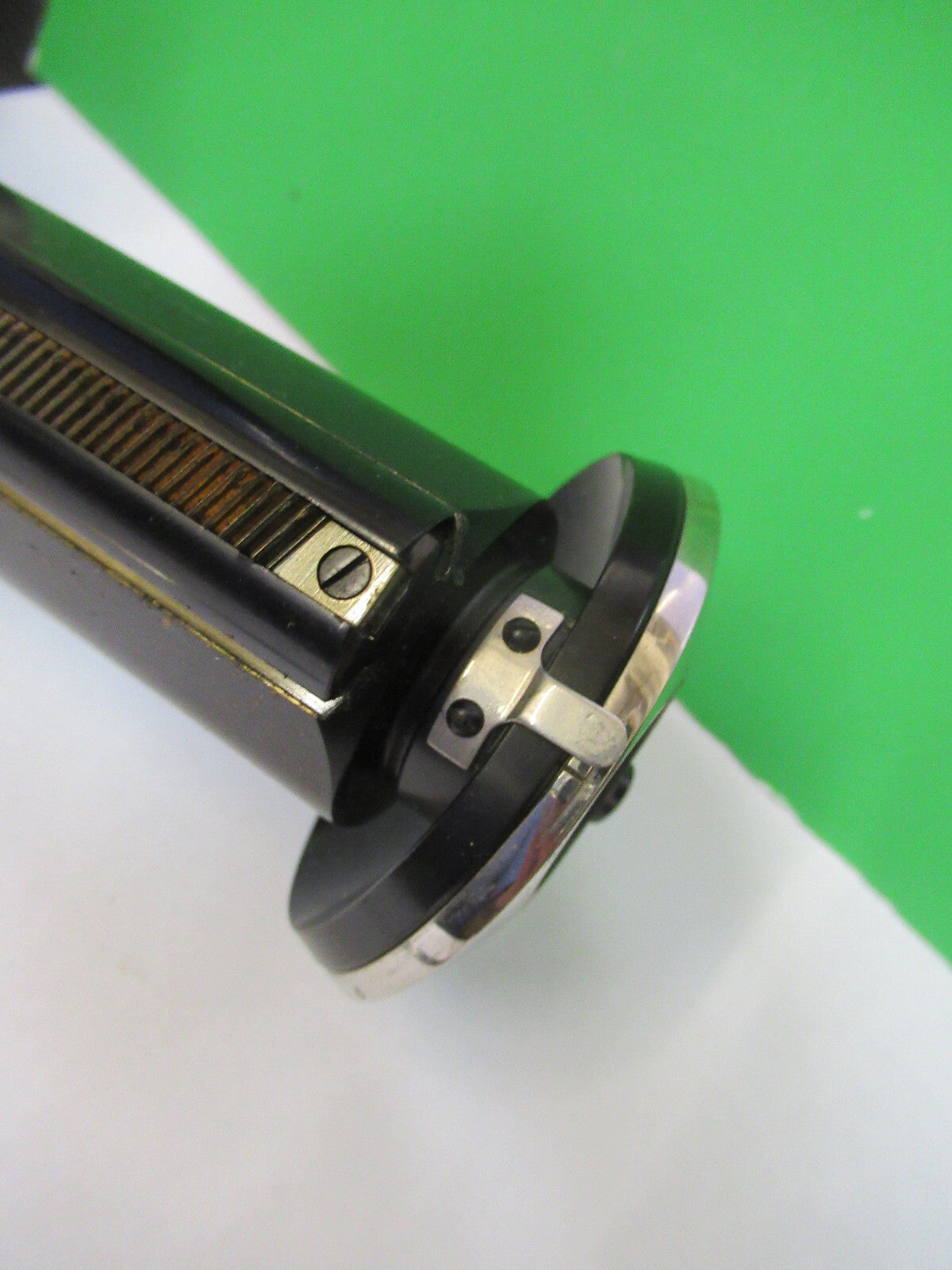ANTIQUE  CARL ZEISS JENA TUBUS + NOSEPIECE MICROSCOPE PART AS PIC S2-C-31