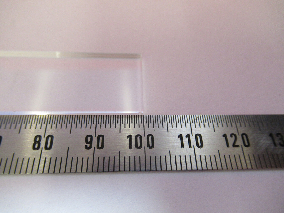 Optical BK7 Glass Slab small chip edge very clean Laser Optics