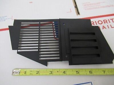 LEICA DMR DEUTSCHLAND METALLABDECKLAMPE ELEKTRISCHES MIKROSKOP TEIL WIE ABGEBILDET #FT-3-11