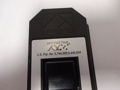 OPTICAL DNA ARRAY STANDARD AFFYMETRIX CAL-NMER-4 LASER OPTICS AS IS BIN#TA-1-1-O
