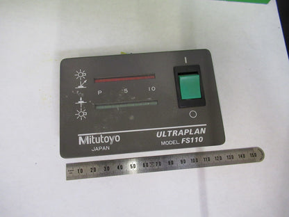 MITUTOYO JAPAN ULTRAPLAN DISPLAY SWITCH MICROSCOPE PART AS PICTURED U8-B-37