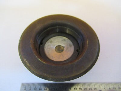 ANTIQUE BRASS BAUSCH LOMB PIECE MICROSCOPE PART AS PICTURED #7B-B-112