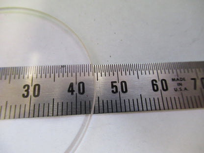 GLASS CIRCULAR PLATE STAGE FLAT OPTICS AS PICTURED 18-FT-31