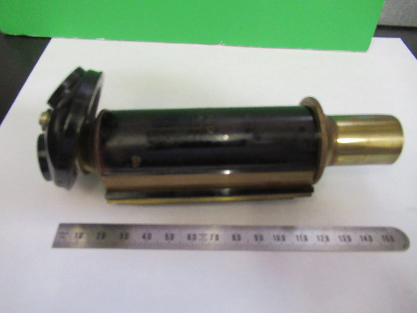 ANTIQUE BAUSCH LOMB TUBUS NOSEPIECE MICROSCOPE PART AS PICTURED W3-C-04