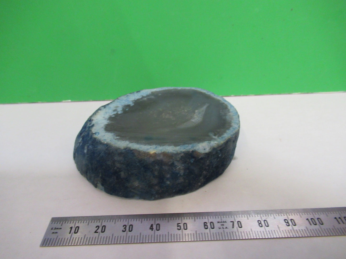 AMAZING AGATE SLICE MINERAL SAMPLE BEAUTIFUL SPECIMEN AS PICTURED T7-FD-87