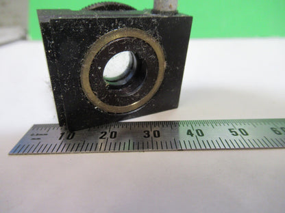 OPTICAL NEWPORT ROTABLE LENS HOLDER ASSEMBLY LASER OPTICS  AS PICTURED W1-B-12