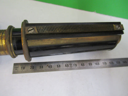 Antique Brass Bausch & Lomb Tubus Microscope Part