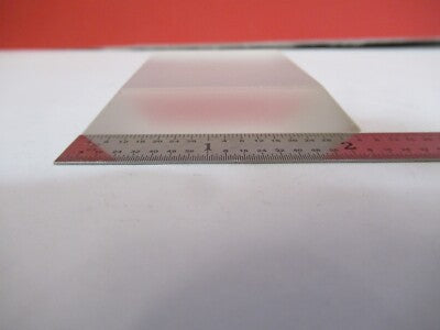 FOR PARTS OPTICAL FLAT MIRROR THICK GLASS scratches OPTICS AS PICTURED #Q1-A-44