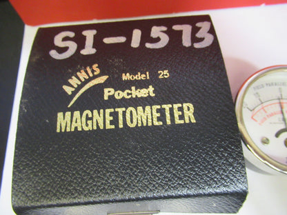 PORTABLE MAGNETOMETER ANNIS MAGNETIC TESTER AS PICTURED LOB-RAD