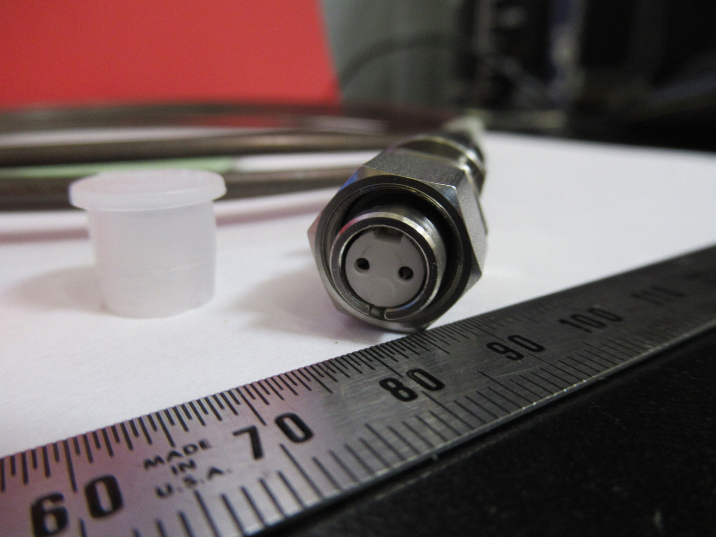 MEGGITT VIBRO-METER CABLE 921-069-000-101 HIGH TEMP SENSOR AS PICTURED Y5-A-32