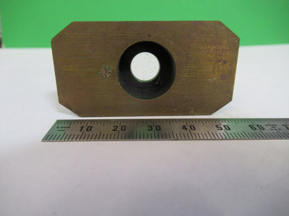 Antique Brass Compressor Stage France Microscope Part