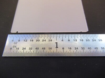 QUARTZ PLATE SINGLE CRYSTAL X-CUT PIEZOELECTRIC BLANK AS PICTURED &3K-A-97