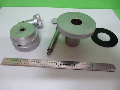 MICROSCOPE PART POLYVAR REICHERT LEICA SET OF KNOBS AS IS BIN#W2-16