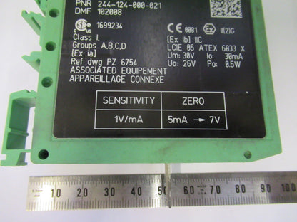 Meggitt Vibro-meter Gsi 124 Galvanic Isolation Module for SENSORs AS Pic
