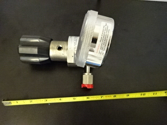 APTECH MANOMETER REGULATOR VALVE GAS PROCESS CONTROL AS IS #78-05