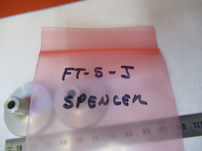 VINTAGE SPENCER AO SET KNÖPFE MIKROSKOPTEIL WIE ABGEBILDET &amp;FT-5-J