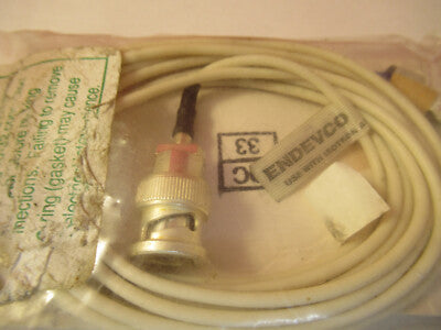 MEGGITT ENDEVCO LOW NOISE CABLE 3061A for ACCELEROMETER VIBRATION AS PIC &10-DT