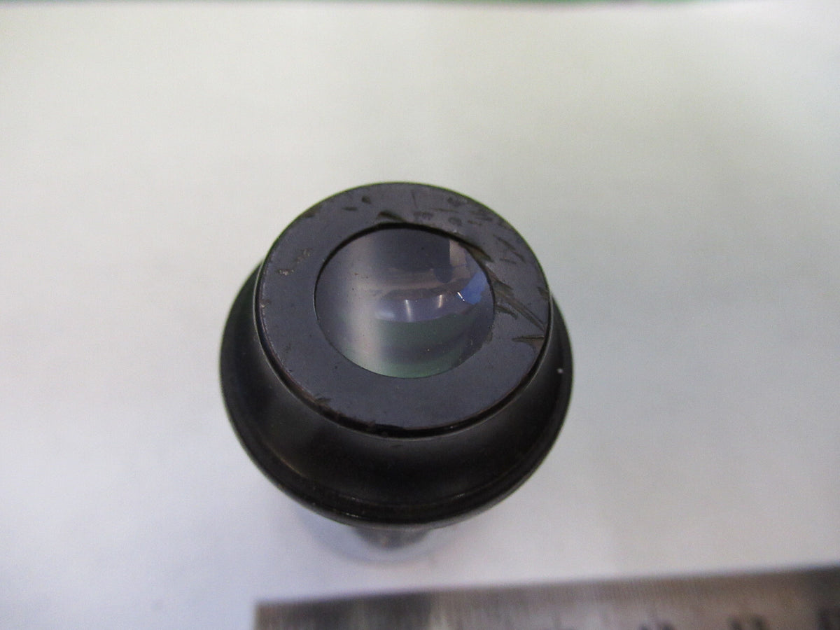Antique 10X Eyepiece Lens Optics Microscope Part