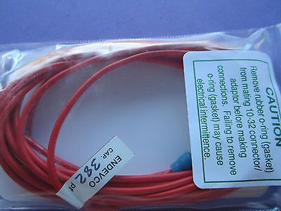 ENDEVCO 3060D CABLE 500F PIEZOELECTRIC for ACCELEROMETER CALIBRATION VIBRATION