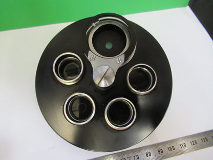 NIKON JAPAN PHASE CONTRAST CONDENSER OPTICS MICROSCOPE PART AS PICTURED &G2-A-84
