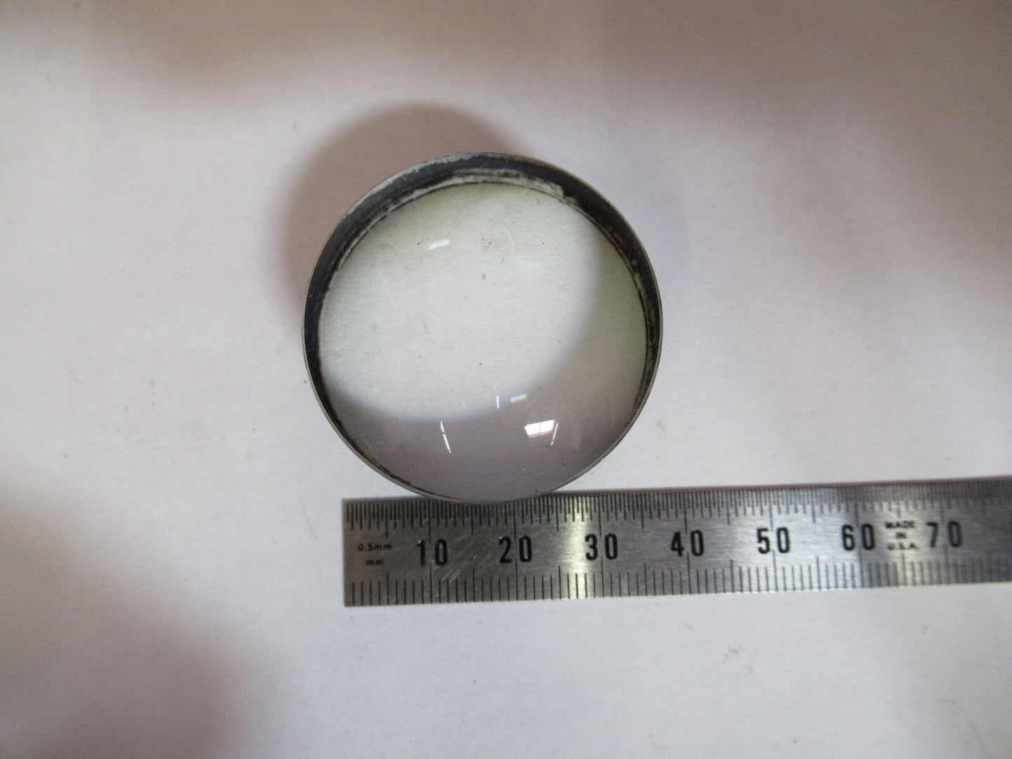 OPTICAL ZEISS CX-CC LENS THICK OPTICS AS PICTURED S4-B-70