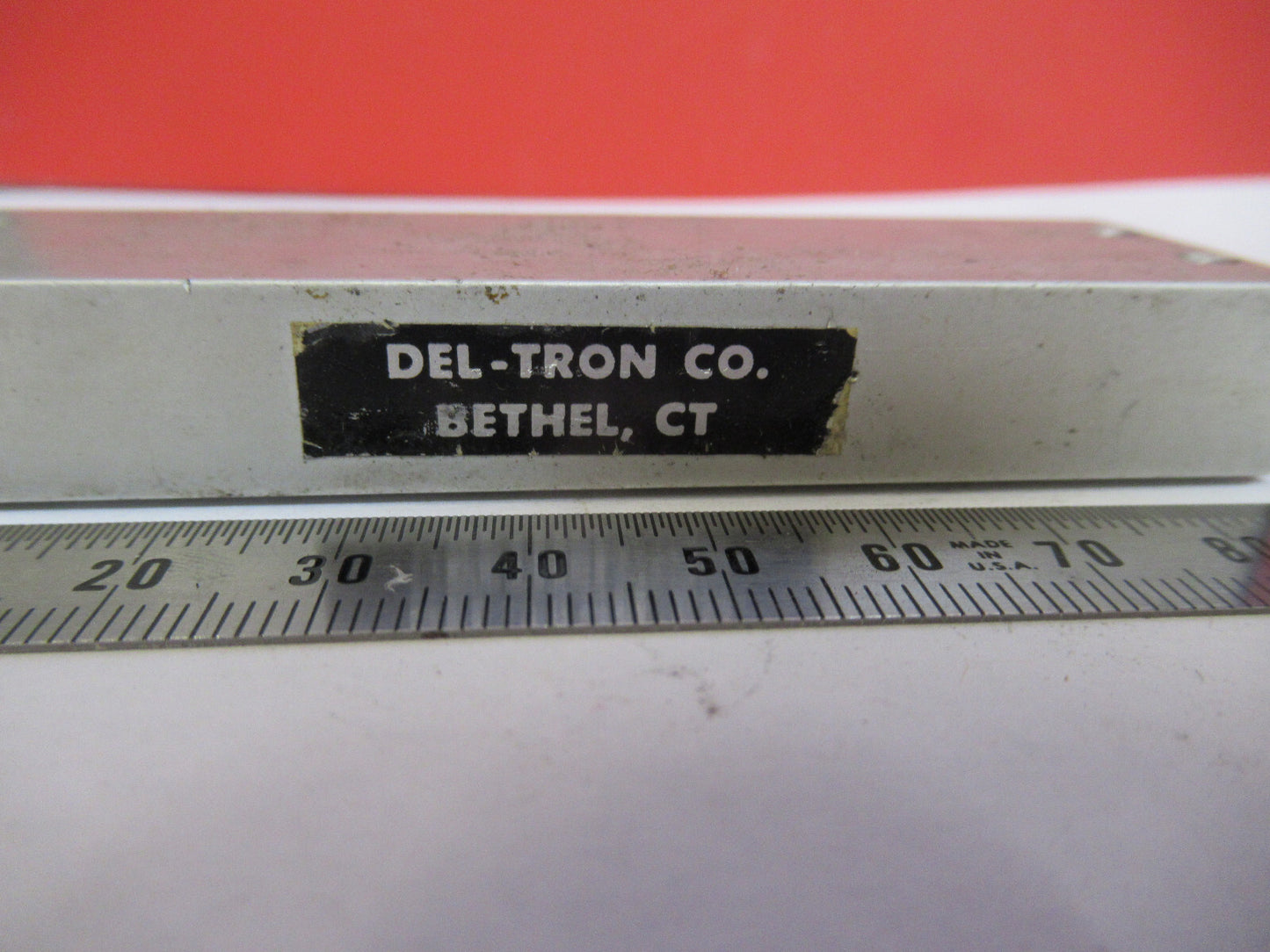 DEL-TRON LINEAR POSITIONING SLIDE BEARING PART AS PICTURED #H9-B-29