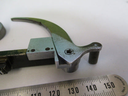 VINTAGE STAGE CLIPS PARTS for BAUSCH LOMB MICROSCOPE PART AS PICTURED R6-A-51