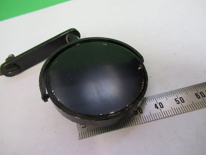 ANTIQUE BAUSCH LOMB MIRROR ASSEMBLY MICROSCOPE PART AS PICTURED X2-A-65