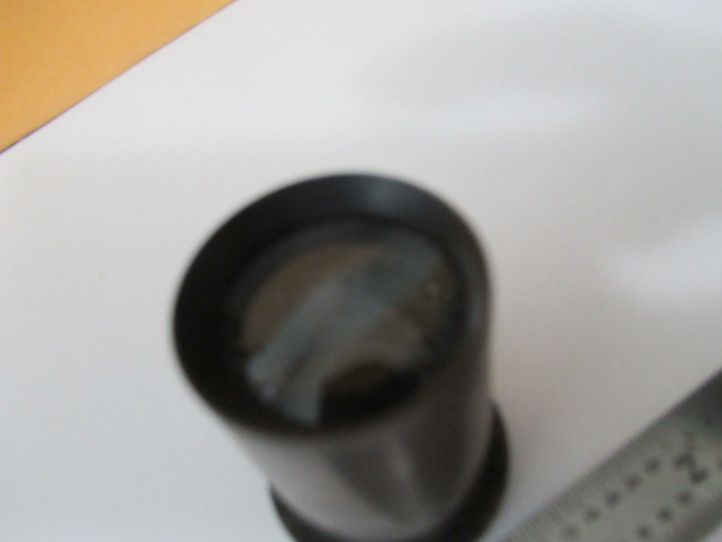 Antique Brass circa 1890's Beck Eyepiece Lens Optics Microscope Part