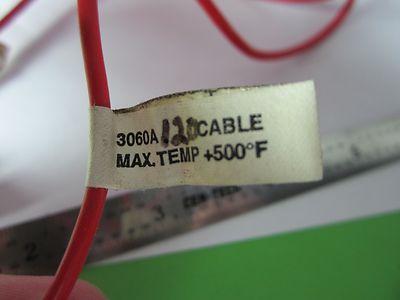 USED ENDEVCO 3060A CABLE 500F for ACCELEROMETER CALIBRATION VIBRATION BIN#34-18