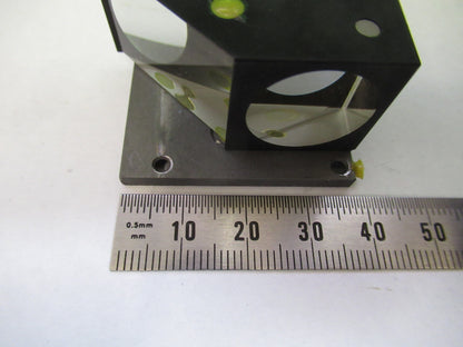 LEITZ WETZLAR GERMANY GLASS PRISM MOUNTED MICROSCOPE PART AS PICTURED &F3-B-84