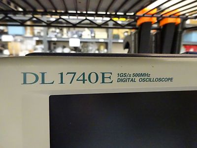 YOKOGAWA DL 1740E FAST DIGITAL OSCILLOSCOPE DL1740E GHz #TA-4