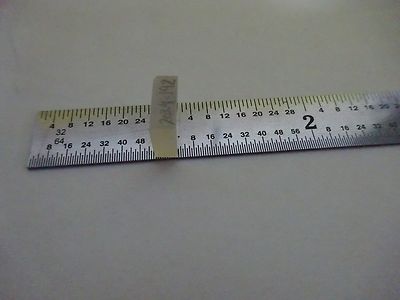 OPTICAL COATED LENS LAMBDA RESEARCH JDS UNIPHASE LASER OPTICS AS IS BIN#K1-93
