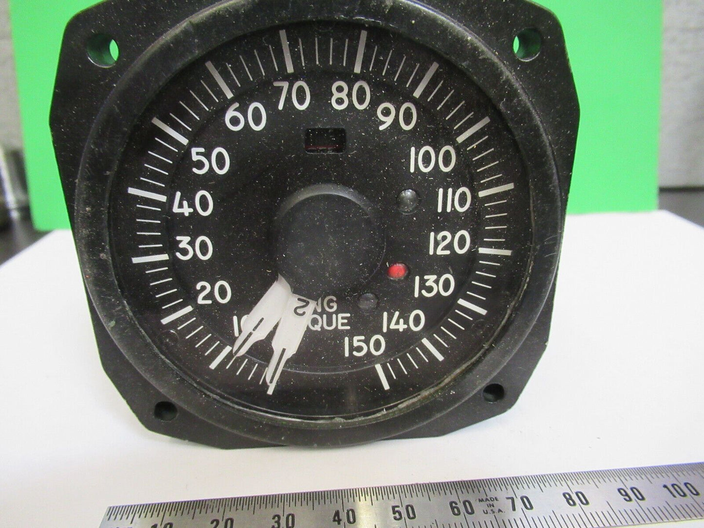 SIKORSKY INDICATOR TORQUE SIMMONDS 472638-3 AIRCRAFT PART AS PICTURED #H2-A-34